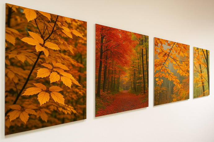 Foto op aluminium meerluiken